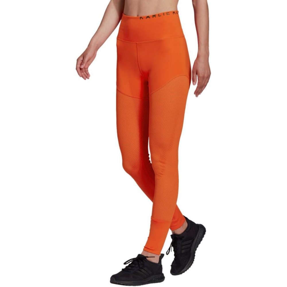 adidas Karlie Kloss Women's Mesh High-Waist Long Tights Leggings size XS